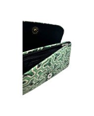 African Handmade Kitenge Clutch Purse Assymetric Open