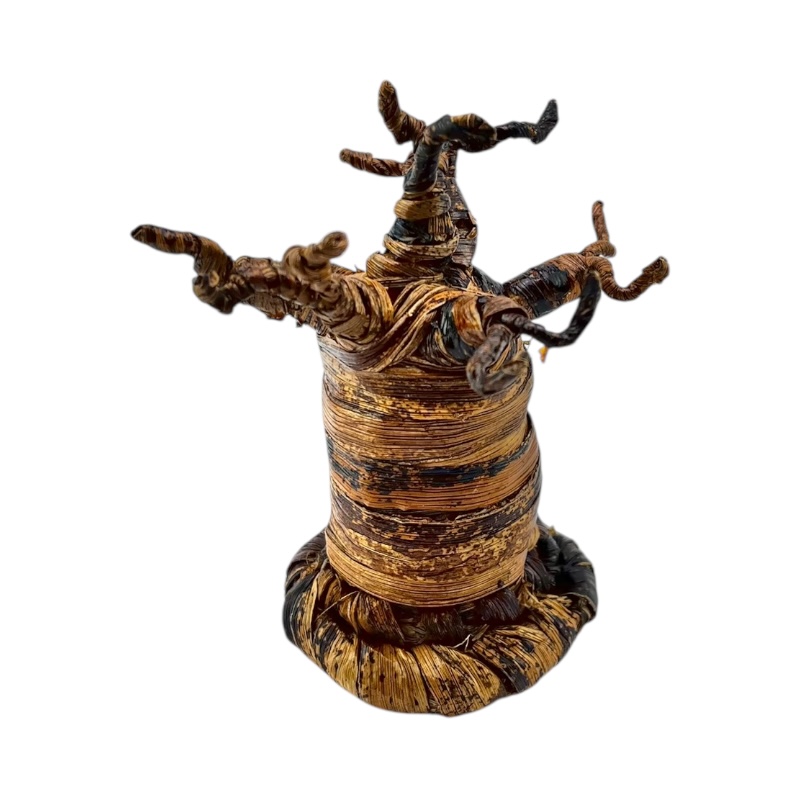 Handmade Banana Fiber Baobab Tree