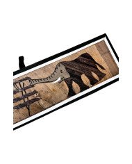 Landscape Elephant Banana Fiber Art Angle