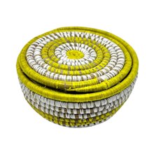 Woven Raffia Drink Coaster Set