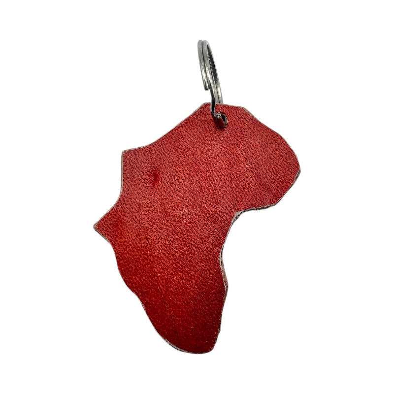 Africa Maasai Leather Keychain