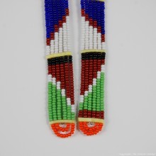 Maasai Glass Beads Multi Color Earrings 231-377