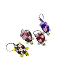 Maasai Transparent Blue with Multi Color Bead Necklace