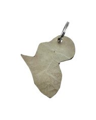 Jambo Africa Leather Lion Keychain Back