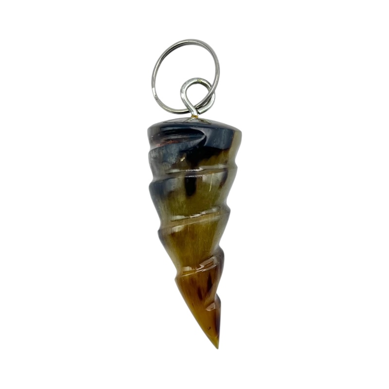 Maisha Cow Horn Keychain
