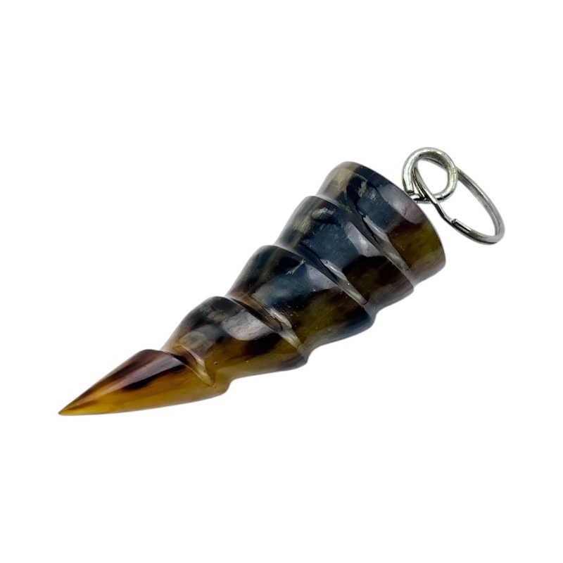 Maisha Cow Horn Keychain