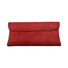 Jute Clutch Orange