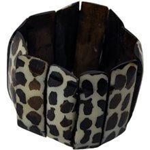 Giraffe Batik Bone Bracelet