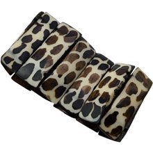 Giraffe Bracelet African Batik Bone