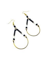 Teardrop Porcupine Quill Earrings