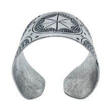 Hadithi Aluminium Cuff Bracelet