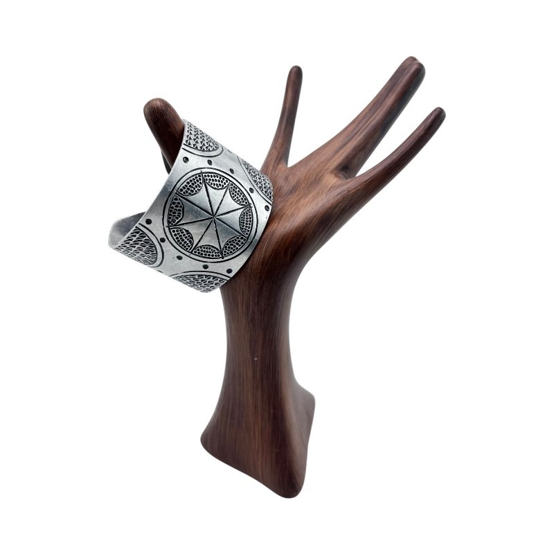 Hadithi Aluminium Cuff Bracelet