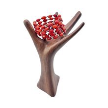 River Amber Seed Bead Bracelet