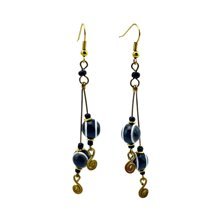 Handmade African Evil Eye Earrings