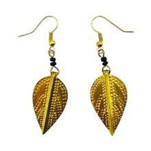 Majani Brass Earrings