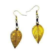 Majani Brass Earrings