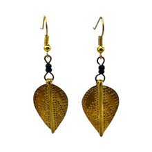 Majani Brass Earrings