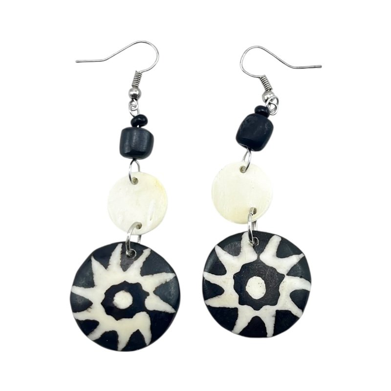 Mwangaza Bone Earrings