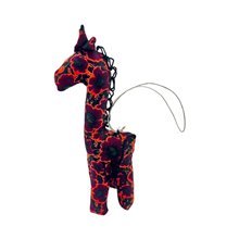 Kitenge Safari Animal Ornament - Giraffe
