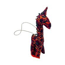 Kitenge Giraffe Christmas Ornament