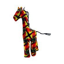 Kitenge Fabric Giraffe Ornament
