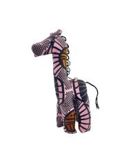 Colorful Kitenge Giraffe Ornament