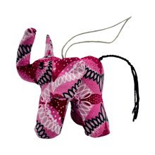 Handmade Elephant Tree Ornament