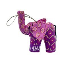Eco-Friendly Elephant Christmas Ornament