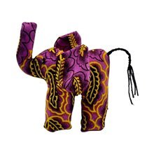 Unique Kitenge Elephant Ornament