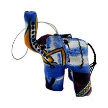 One-of-a-Kind Elephant Christmas Ornament