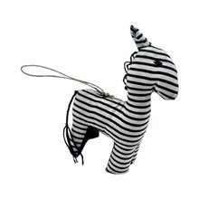 Kitenge Safari Animal Ornament – Zebra