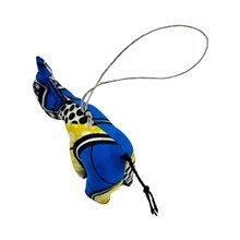 Kitenge Fabric Rhino Ornament