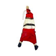 African Handmade Santa Ornament