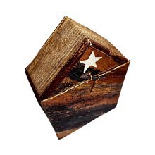 Boxed Banana Fiber Nativity Set with Angel