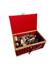 Handmade Banana Fiber Maasai Shuka Nativity Boxed Set