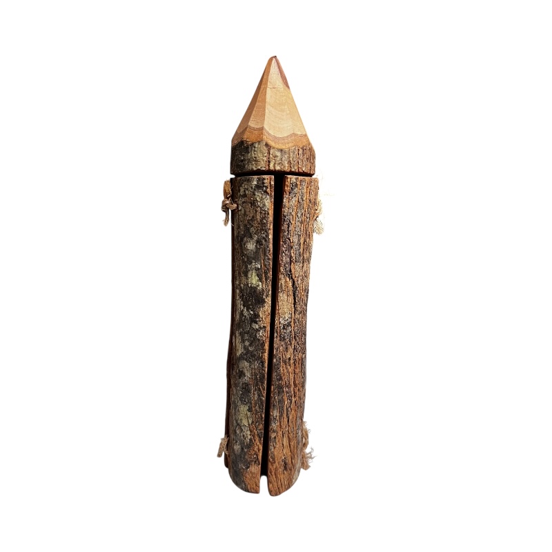 African Olive Wood Branch Nativity