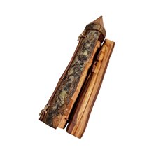 African Olive Wood Branch Nativity Holy Family