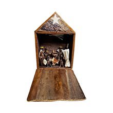 Open Boxed Nativity Handmade in Kenya