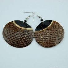Coconut Shell Earrings 741-2-57