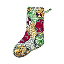 Large Handmade Kitenge Christmas Stocking