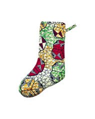 Large Handmade Kitenge Christmas Stocking