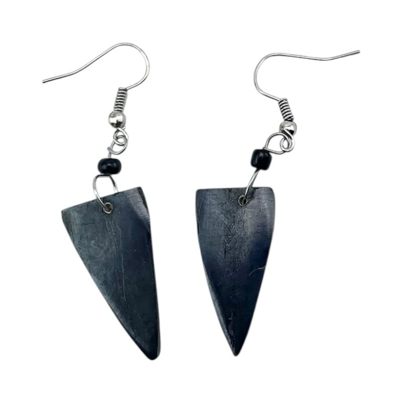 Maski Batik Bone Earrings