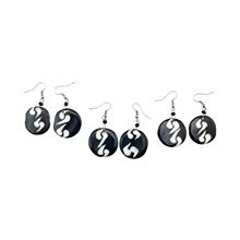 Nafsi Batik Bone Earrings