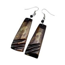 Ishara Cow Horn Earrings