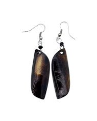 Kona Cow Horn Earrings