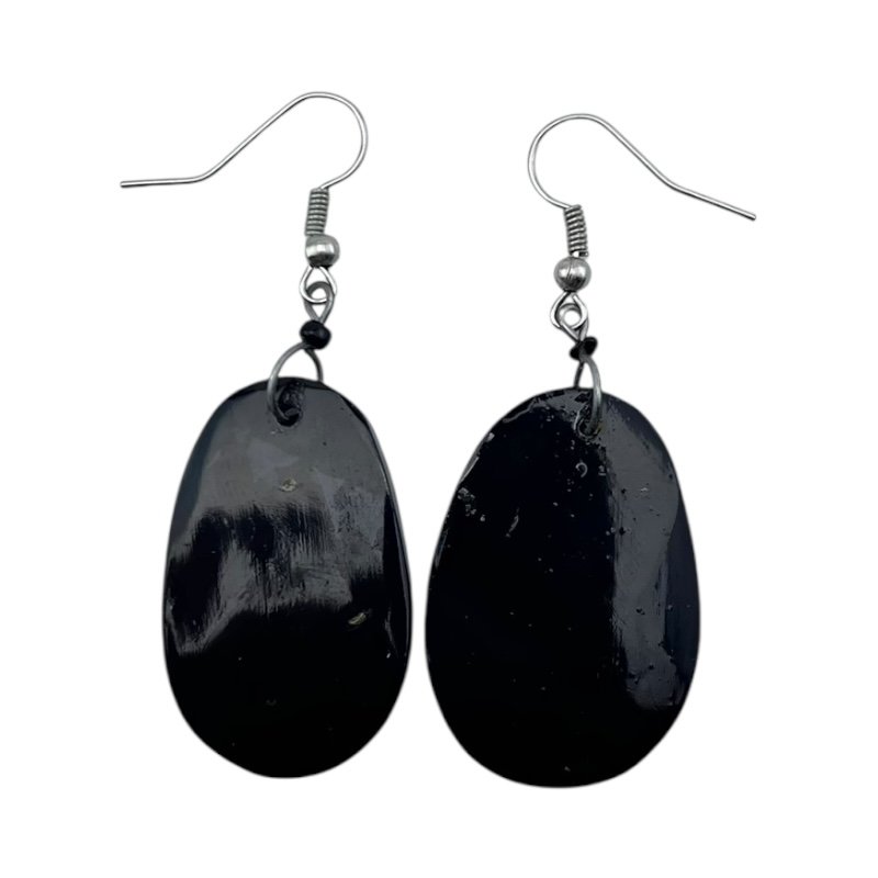 Giza Cow Horn Earrings