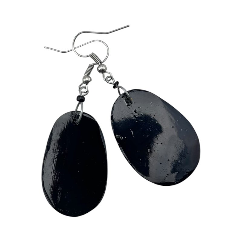 Giza Cow Horn Earrings