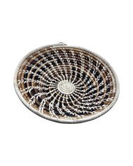 Woven Ugandan Basket Natural