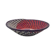 Savanna Ember Weave Uganda Bukedo Raffia Basket