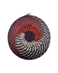 Uganda Bukedo Raffia Basket Savanna Ember